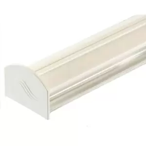 Image of Corotherm 3m White Rafter Glazing Bar Kit - Pack 1
