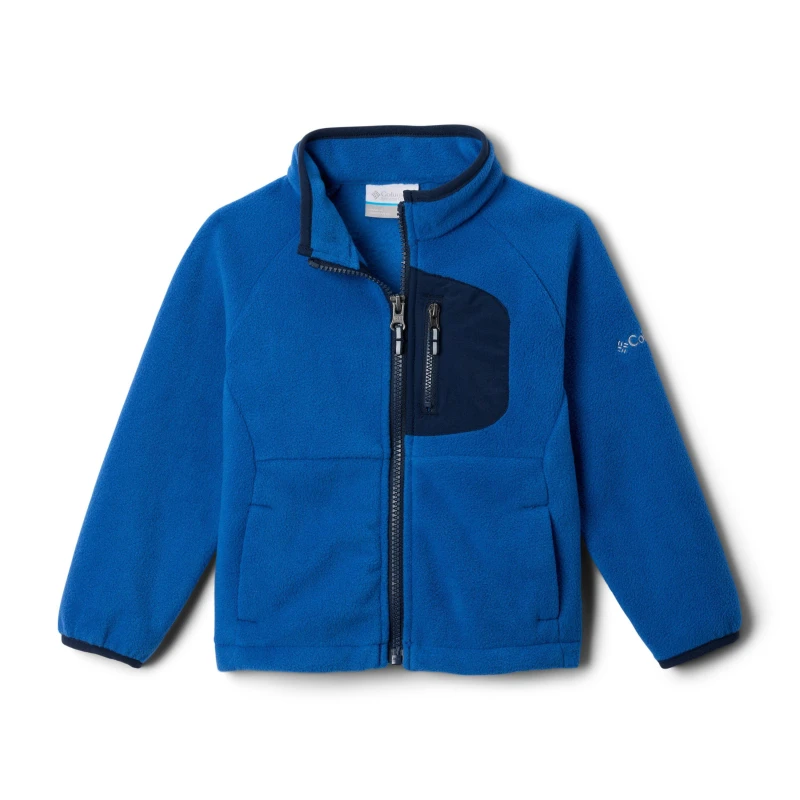 Image of Columbia Fast Trek Fleece Juniors Mountain Blue male 11-12 (L)