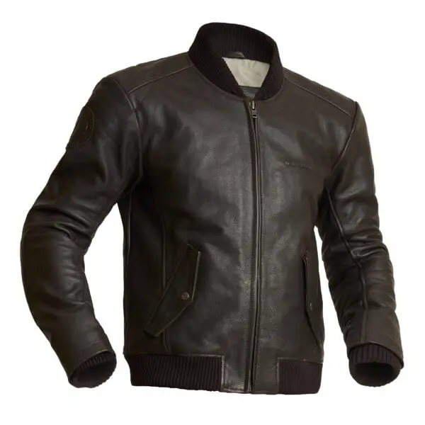 Image of Halvarssons Torsby Leather Jacket Brown Size 60