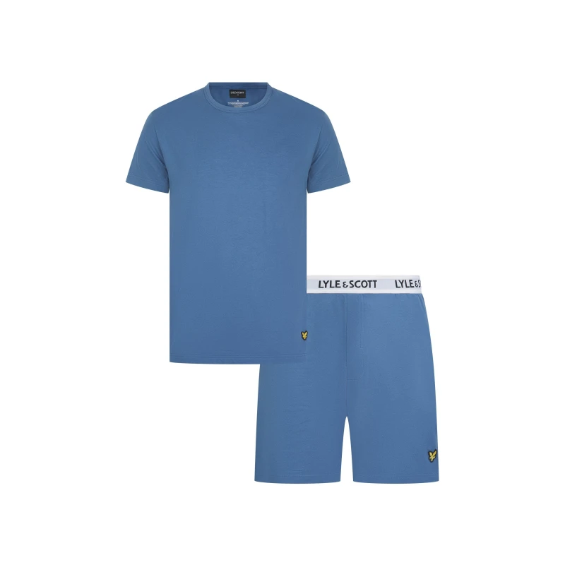 Image of Lyle and Scott Lyle Jrsy Lounge Set Sn63 Moonlight Blue male S