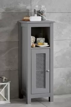 Image of Hathaway Single Door Cabinet - Grey - MDF