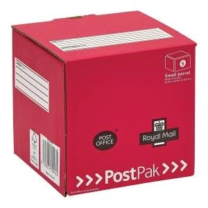 Image of Postpak Red Cube Mailbox Pack of 20 P20