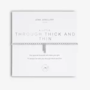 Image of Joma Jewellery A Little Through Thick And Thin Bracelet