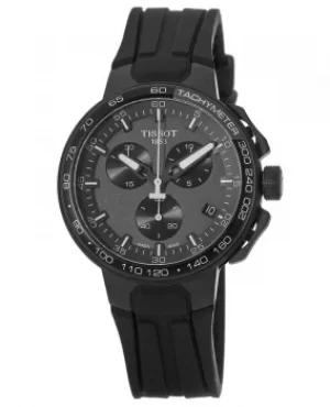 Image of Tissot T-Race Chronograph Cycling Black Dial Mens Watch T111.417.37.441.03 T111.417.37.441.03