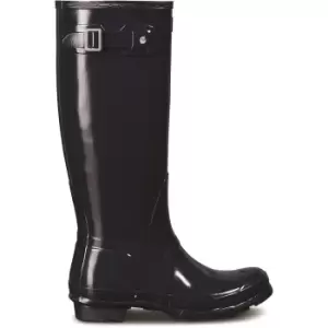 Image of Hunter Womens Original Tall Gloss Wellington Boots UK Size 4 (EU 37)