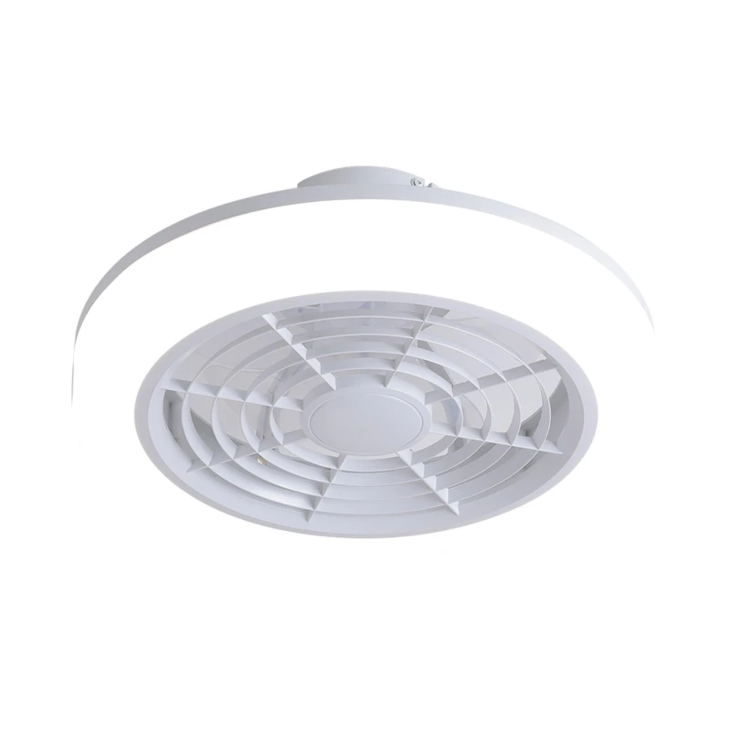 Image of Kabinet UK 18inches Round Acrylic LED Ceiling Light Fan White unisex One size