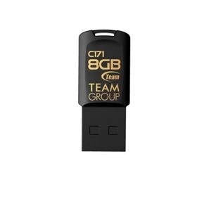 Image of Team C171 8GB USB 2.0 Black USB Flash Drive