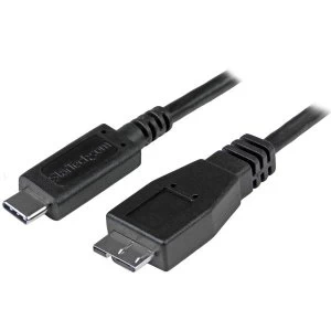Image of Startech USB 3.1 USBC to MicroB cable 1m