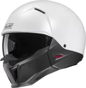 Image of HJC i20 Solid Jet Helmet, white, Size S, white, Size S