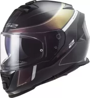 Image of LS2 FF800 Storm Velvet Helmet, black-purple, Size S, black-purple, Size S