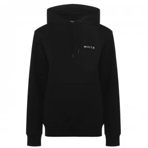 Image of Nicce Logo Hoodie Womens - Black