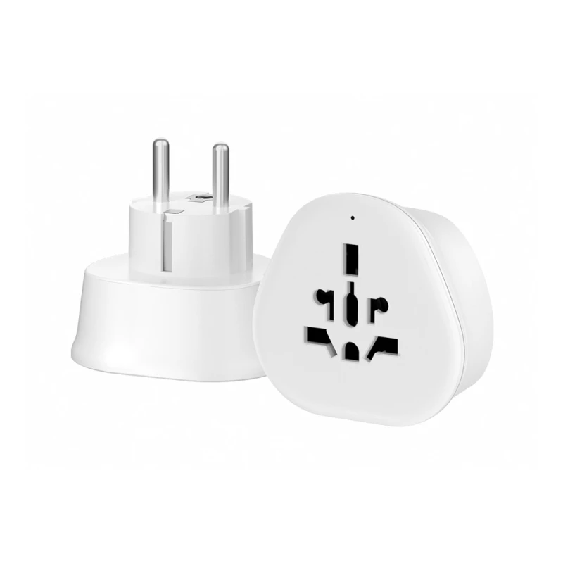 Image of Maplin EU Type E & F Plug to Worldwide Socket Travel Adapter 250V