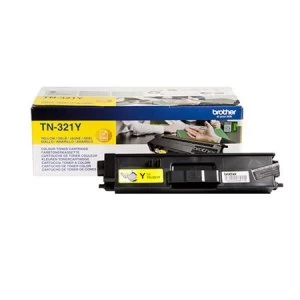 Image of Brother TN321 Yellow Laser Toner Ink Cartridge