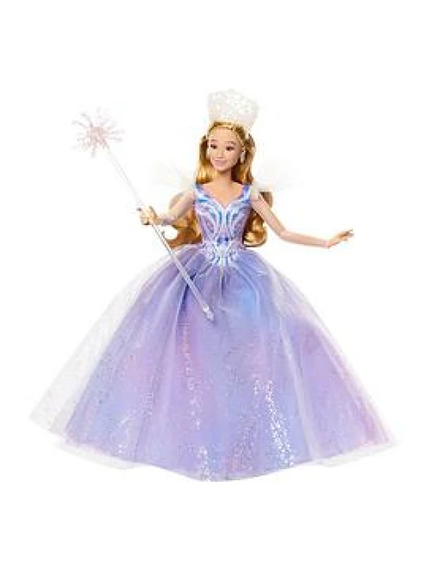 Image of Mattel Wicked: Teil 2 von Universal Pictures Glinda Deluxe-Modepuppe mit abnehmbarem Outfit und 3 Accessoires vom Film inspiriert JFM13