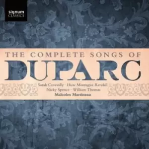 Image of The Complete Songs of Duparc by Henri Duparc CD Album