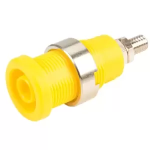 Image of PJP 3265-I-J Yellow Shrouded Socket (stud)