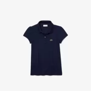 Image of Lacoste Basic Polo Junior Girls - Blue