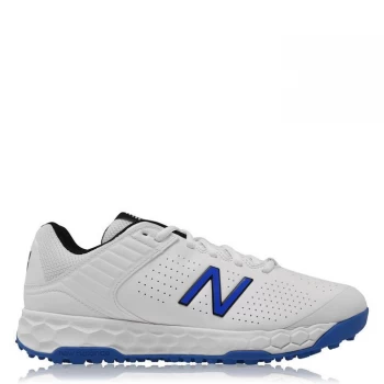 Image of New Balance CK4020 Turf Cricket Shoe - White/Blue