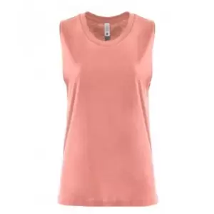 Image of Next Level Womens/Ladies Festival Sleeveless Tank Top (M) (Desert Pink)