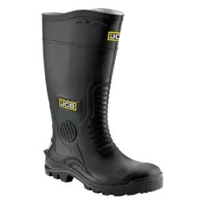 Image of JCB Hydromaster Black Safety Wellington - Size 9