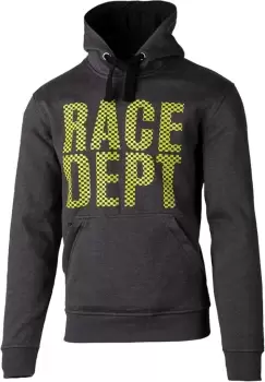 Image of RST Race Department Reinforced Motorcycle Hoodie, grey, Size 2XL, grey, Size 2XL