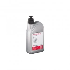 Image of 1 Litre Manual Transmission Oil SAE 75W GL 4 FEBI BILSTEIN 21829