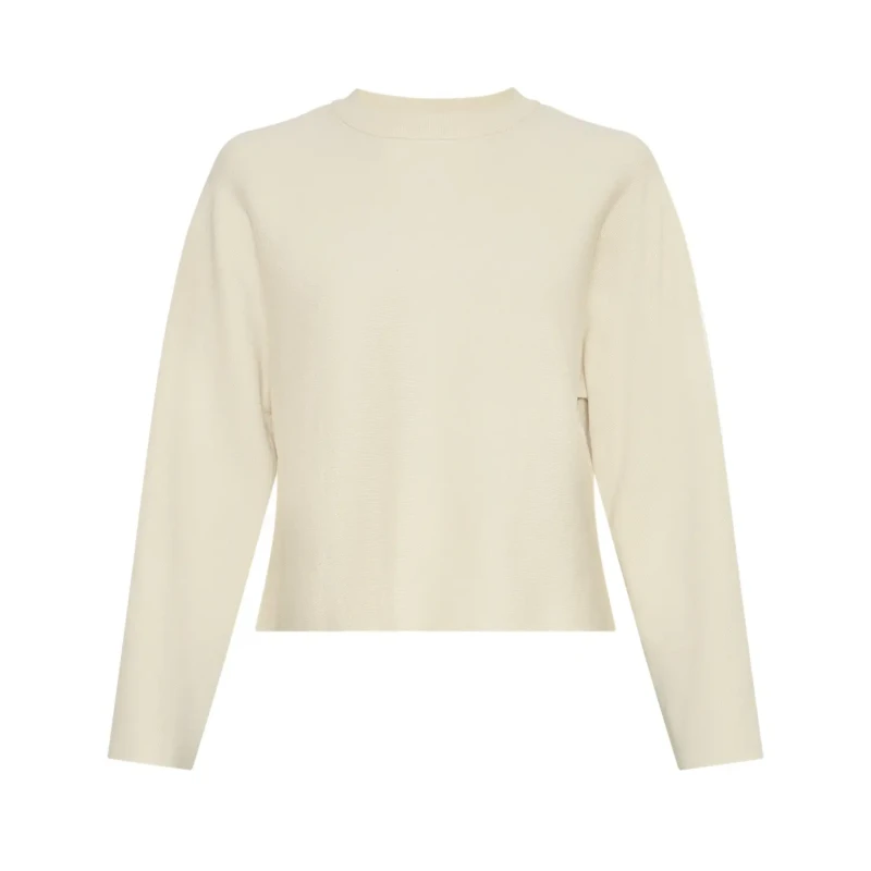 Image of moss copenhagen Woman sweater Moss Copenhagen Hile Hasle Beige Female 42/44