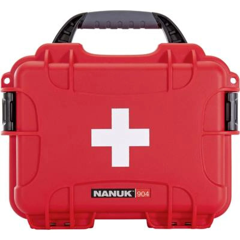 Image of NANUK NANUK 904-FSA9 First Aid case (empty) 213 x 94 x 152 Red 904-FSA9