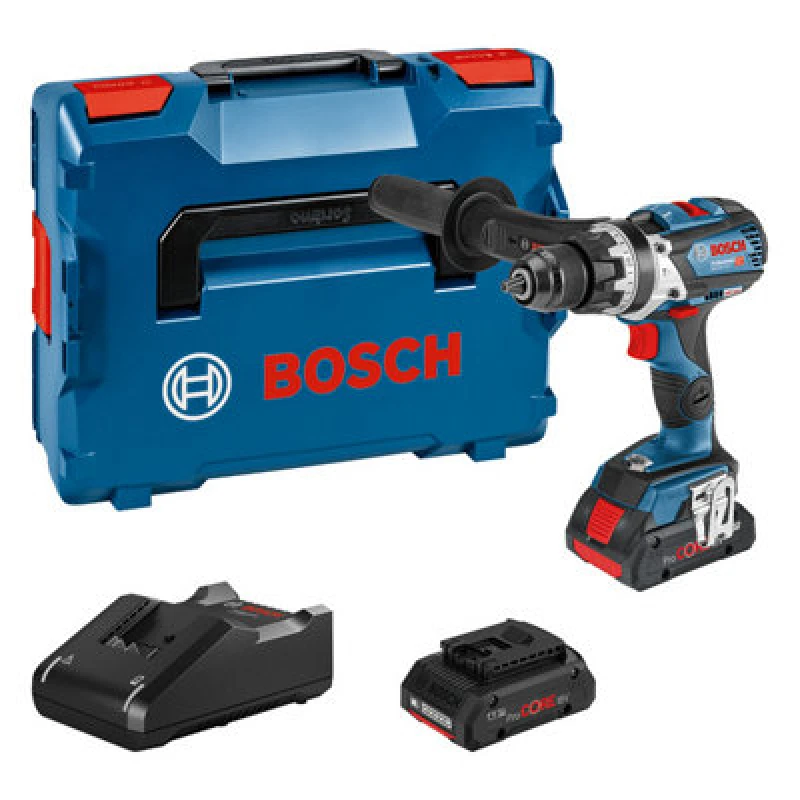 Image of Bosch GSB 18V-110 18v Cordless Brushless Combi Drill Connect Ready GSB18V110CPC Batteries: 2 x 4ah Li-ion ProCore