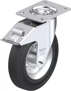 Image of Blickle 380055 Device swivel castor 200 mm with locking device Type misc. Guide