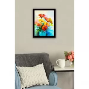 Image of SC0251 Multicolor Decorative Framed MDF Painting