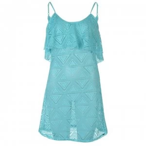 Image of SoulCal Mesh Vest Beach Dress Ladies - Aqua