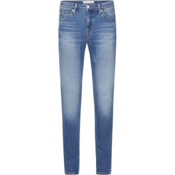 Image of Calvin Klein Jeans 001 Super Skinny Jeans - DA071 BLCH BLU