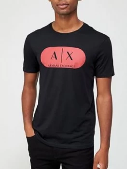 Image of Armani Exchange Pill T-Shirt Black Size L Men