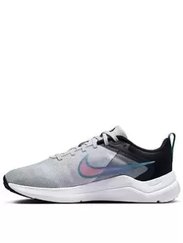 Image of Nike Downshifter 12 - Grey/Pink, Size 8, Women