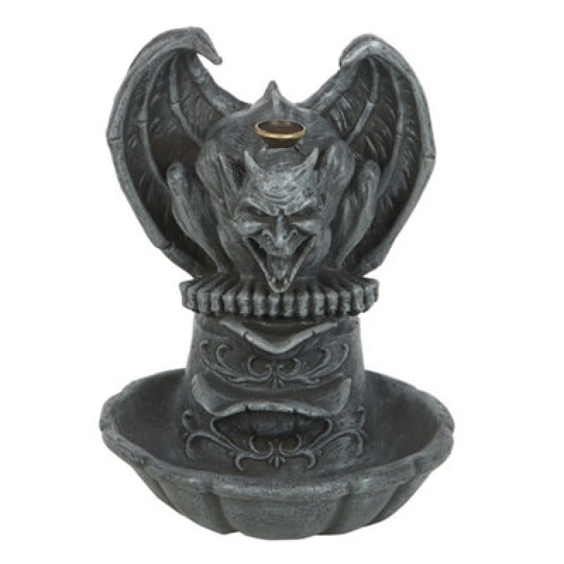 Image of Something Different Something Different Gargoyle Backflow Incense Burner in Grey Grey One Size Unisex 5063574403337