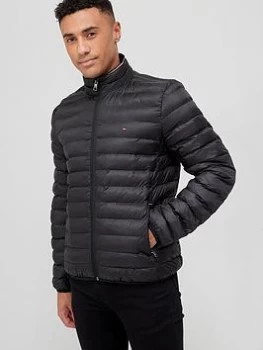 Image of Tommy Hilfiger Packable Circular Padded Jacket - Black Size M Men