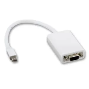 Image of Lindy 41015 video cable adapter VGA (D-Sub) Mini DisplayPort White