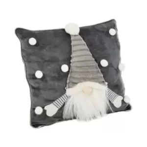 Image of Smart Garden Gonk Christmas Cushion - Grey