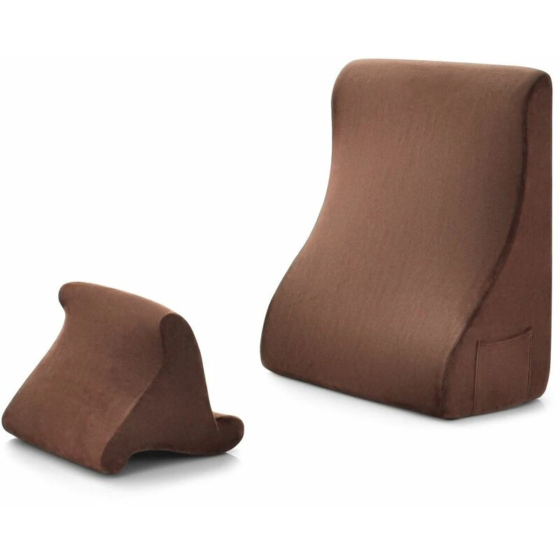 Image of COSTWAY Cat House Side Table Kitten Cat Cabinet End Table with Cat Condo Natural