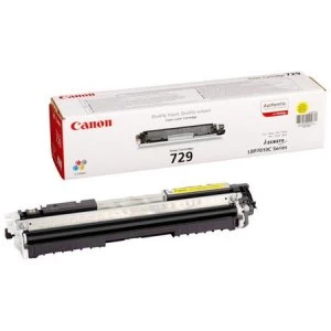 Image of Canon 729 Yellow Laser Toner Ink Cartridge