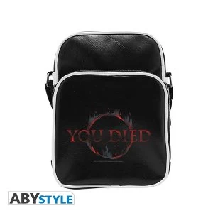 Image of Dark Souls - You Died Vinyl Messenger Bag
