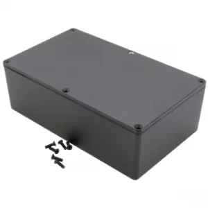 Image of Hammond 1590WDEBK Watertight Diecast Enclosure 200 x 120 x 60 Black
