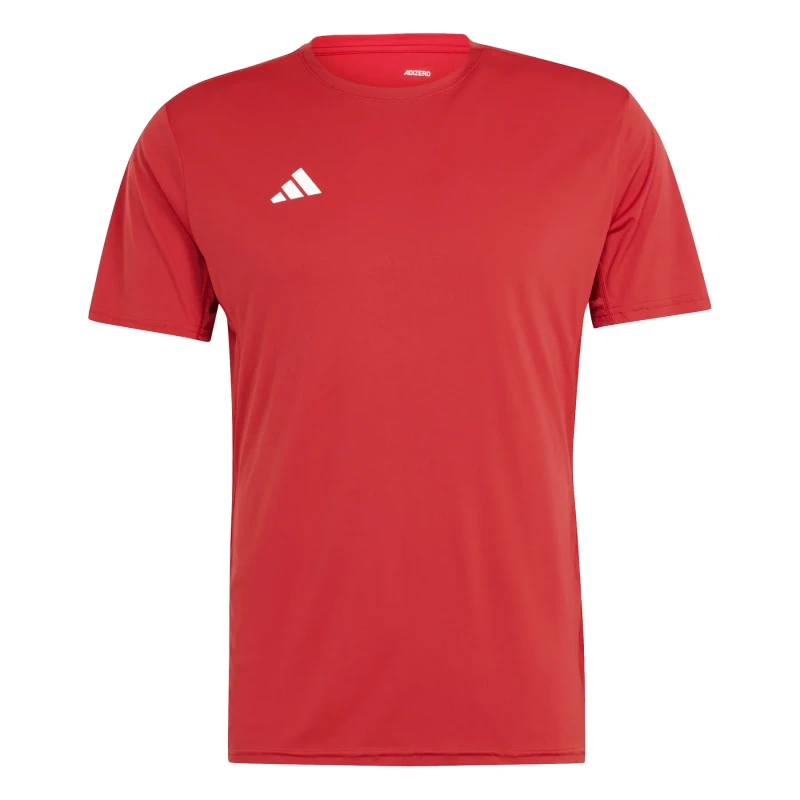 Image of adidas Adizero Essentials Running T-Shirt Mens - Red Red M