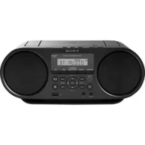 Image of Sony ZS-RS60BT Radio CD player FM AUX, Bluetooth, CD, USB Recording mode Black