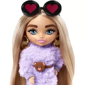 Image of Barbie Extra Minis Doll #4 - Fluffy Purple Dress