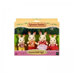 Image of Sylvanian Families Chocolate Rabbit Family