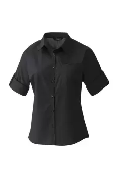 Image of "Roll Sleeve" Poplin Shirt