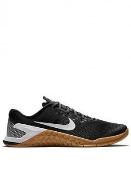 Image of Nike Metcon 4 Black White Size 8 Men