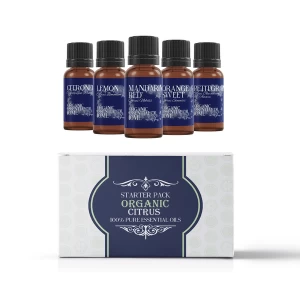 Image of Mystic Moments Organic Citrus Essential Oils Gift Starter Pack